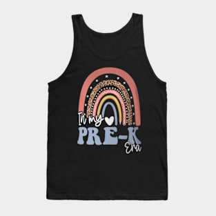 In My Pre K Era Back To School Teacher Preschool Tank Top